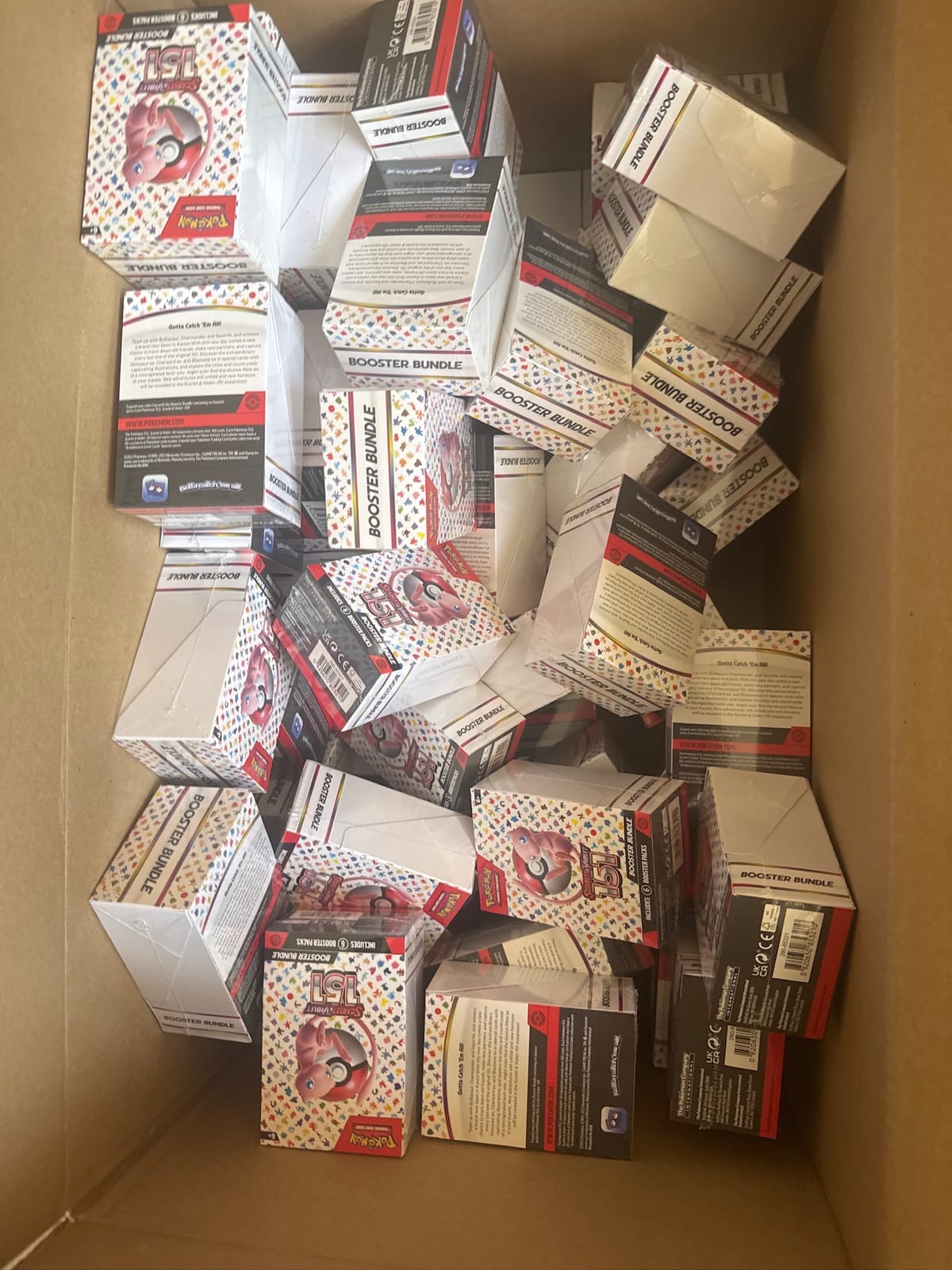 Booster bundle quantities