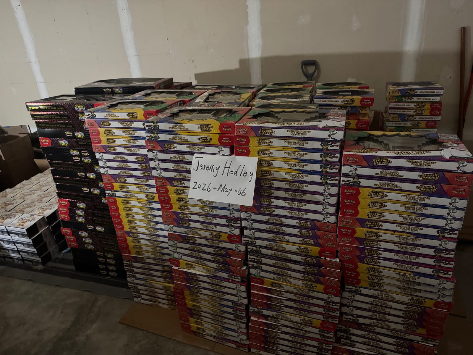 Poster collection stock